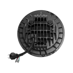 7 inch LED Round Headlight With Halo Ring For Jeep JK JL JT - Image 4
