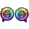 loyo 9 inch halo rgb led headlight for jeep jt jt