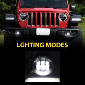 30W 4 inch Fog light for Jeep Wrangle JL Gladiator JT