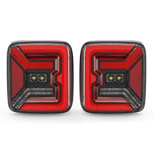 LED Tail Brake Light for Jeep Wrangler JL 2018+ Clear smoke black lens