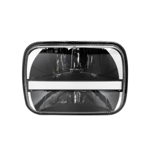 DOT Approved 5x7 7x6 Led Square Headlights With Hi/Low Sealed Beam Turn Signal DRL Compatible With Jeep Cherokee XJ Wrangler YJ H6054 - Image 4