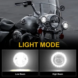 4.5 Inch Harley Motorcycle LED Fog Lights