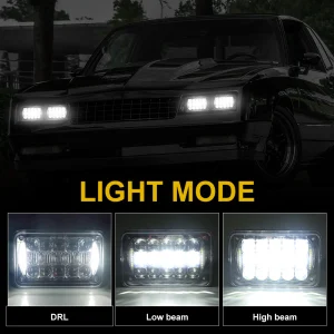 4X6 LED Replacement for Sealed Beam lighting functions