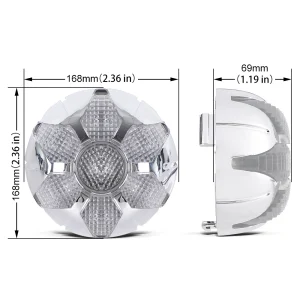 Comet Front and Rear Turn Signal for Harley Motorcycle