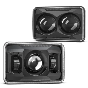 4x6 Inch Rectangular LED Headlights Replacement