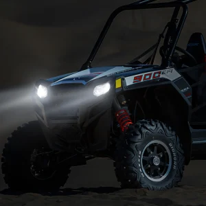 LED Headlight Kit High/Low Beam For Polaris