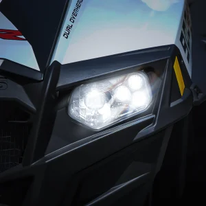 LED Headlight Kit High/Low Beam For Polaris