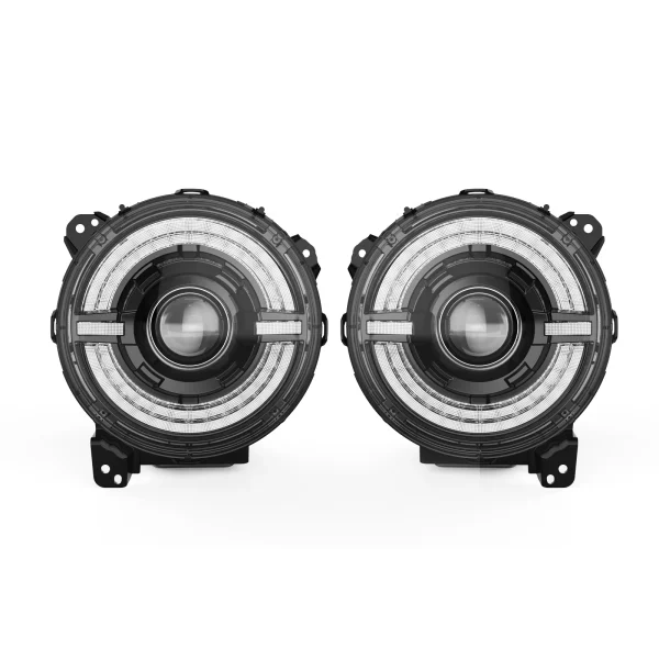 jeep wrangler headlights with high low beam drl turn signal